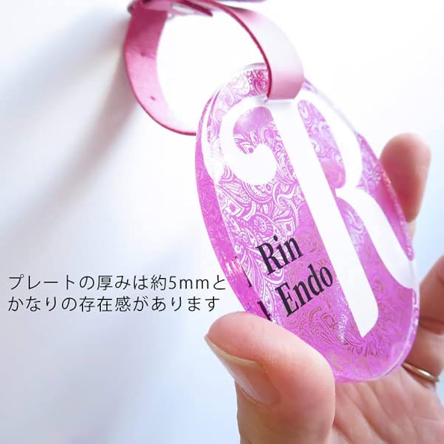 Amazon.co.jp: ネームプレート ネームタグ ネームホルダー